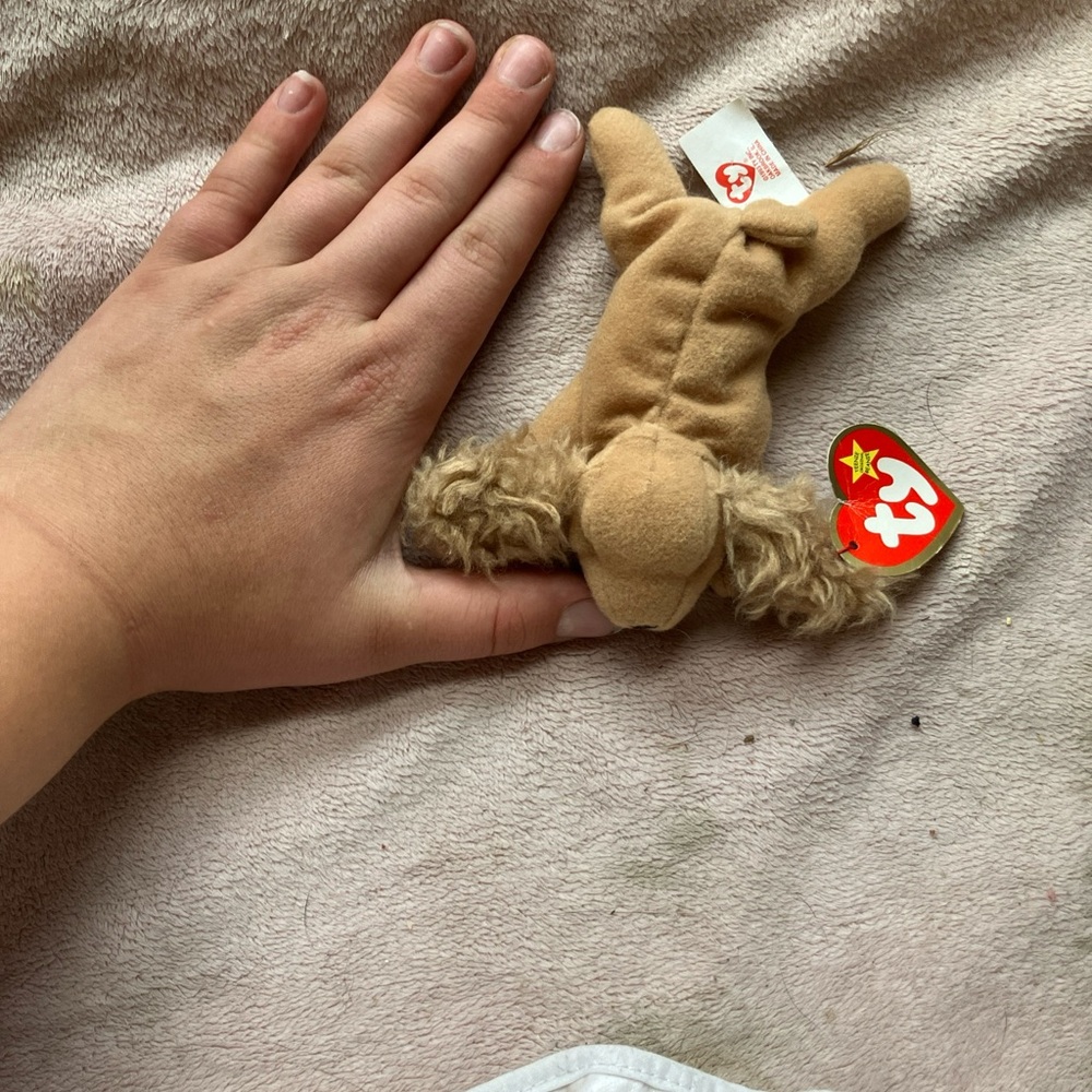 TY Beanie Baby Plush Dog